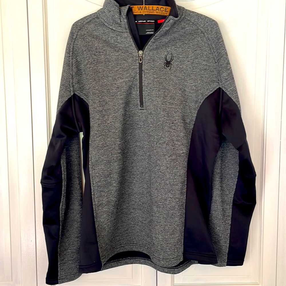 Spyder Men's Outbound Half Zip Core Sweater Jacket size XL